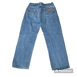 Carhartt Men's Work Jeans size 36 Blue